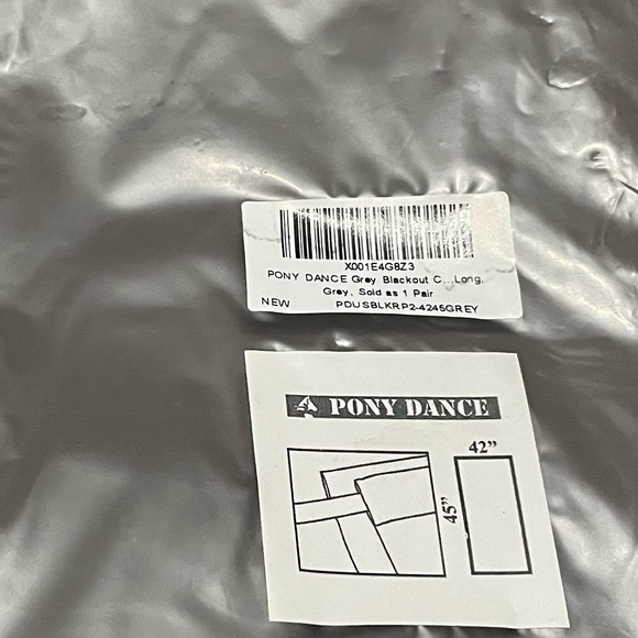 NWT Pony Dance Blackout Curtains - Picture 5 of 6